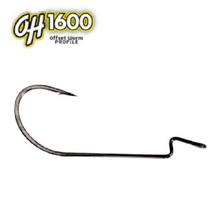 OMTD OH1600 Offset Worm Profile Hooks - 